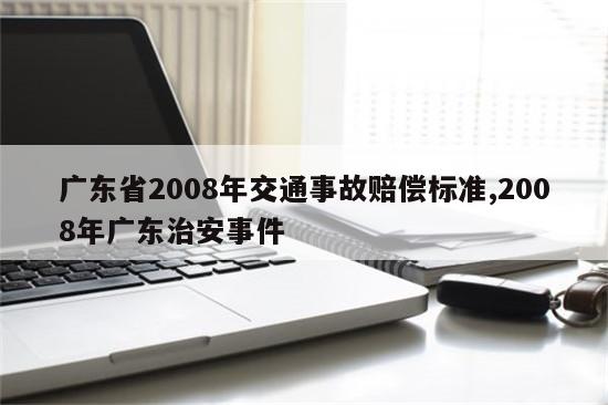 广东省2008年交通事故赔偿标准,2008年广东治安事件